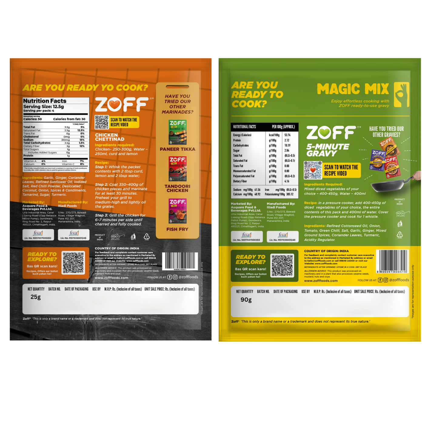 Chettinad Starter + Spicy Mixed Gravy