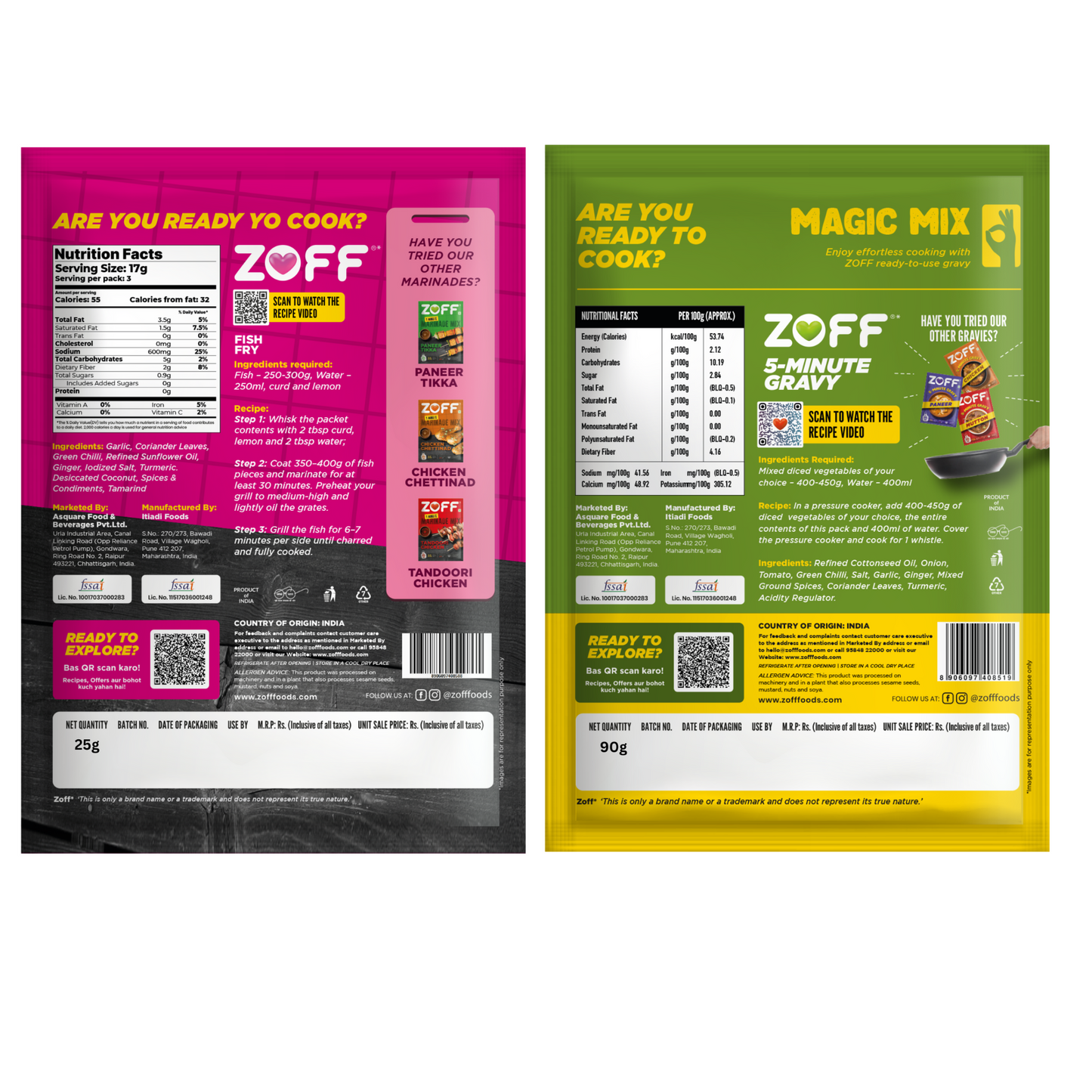 Fish Fry + Magic Masala Gravy