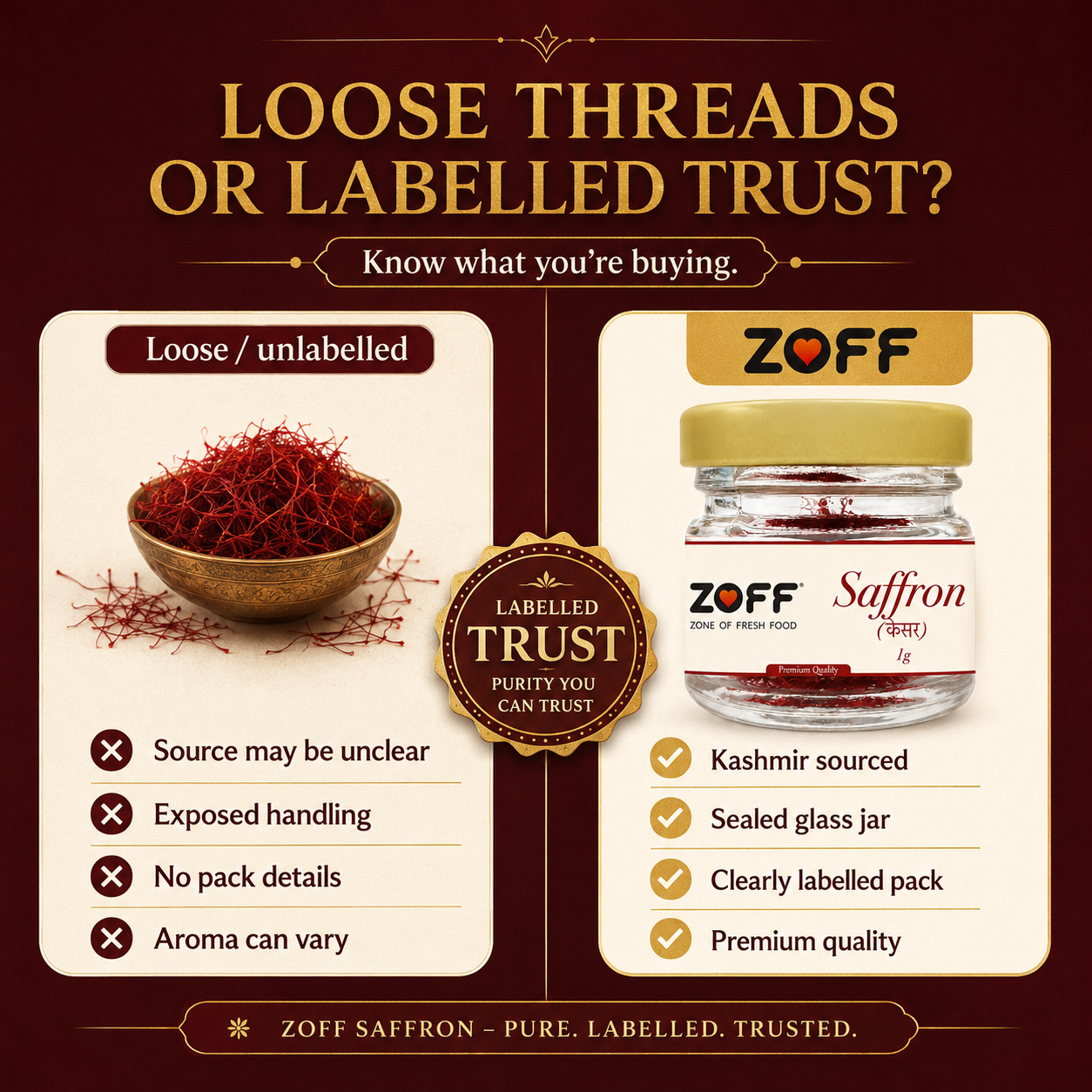 Zoff Kesar 1g (Saffron)