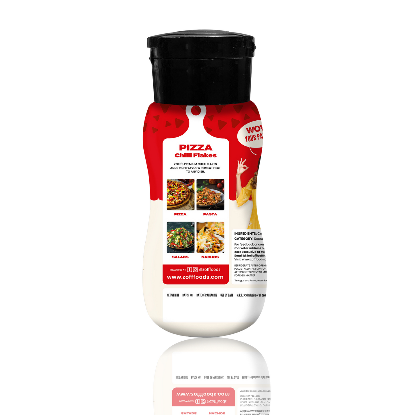 ZOFF chilli flakes for pizza