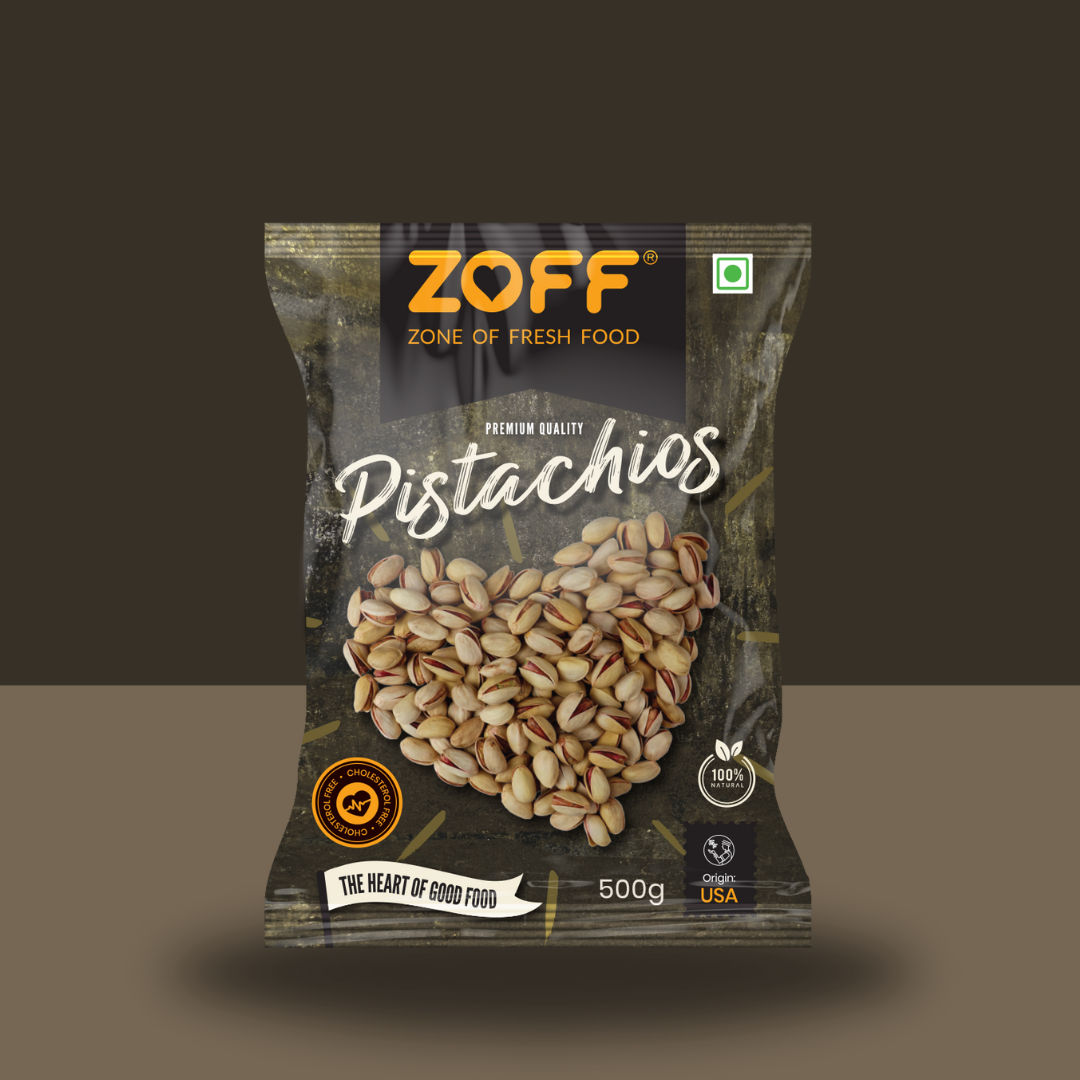 roasted and salted pistachios by ZOFF