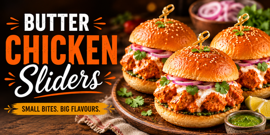Butter Chicken Sliders: Where Indian Curry Meets the Perfect Mini Bun