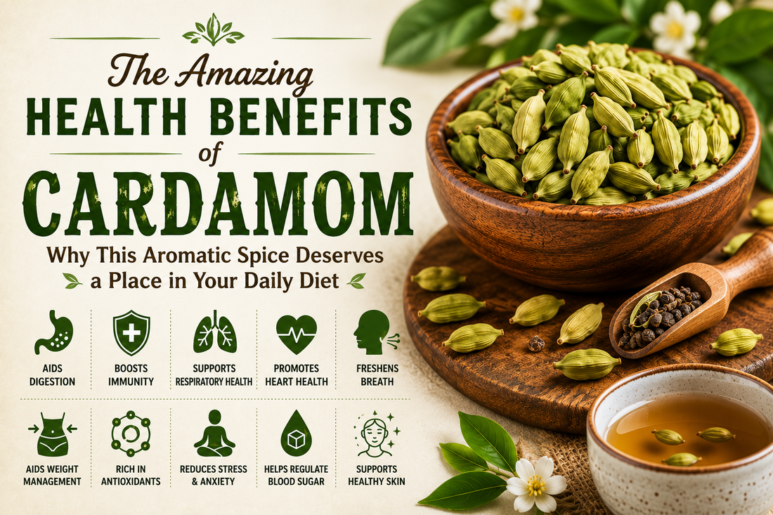 The Amazing Health Benefits of Cardamom: Why This Aromatic Spice Deserves a Place in Your Daily Diet