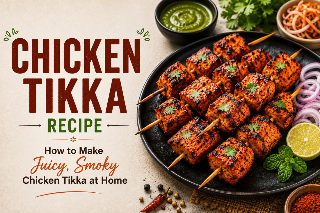 Chicken Tikka Recipe: How to Make Juicy, Smoky Chicken Tikka at Home