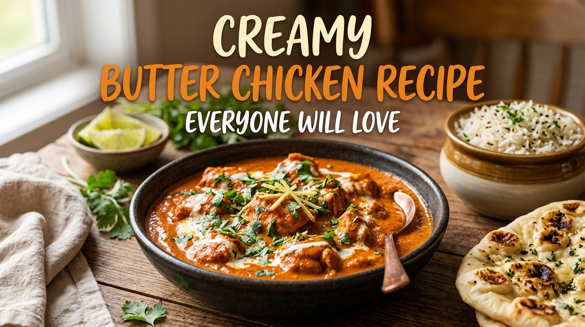 Creamy Butter Chicken Recipe Everyone Will Love
