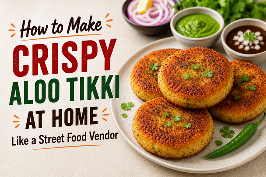 How to Make Crispy Aloo Tikki at Home Like a Street Food Vendor