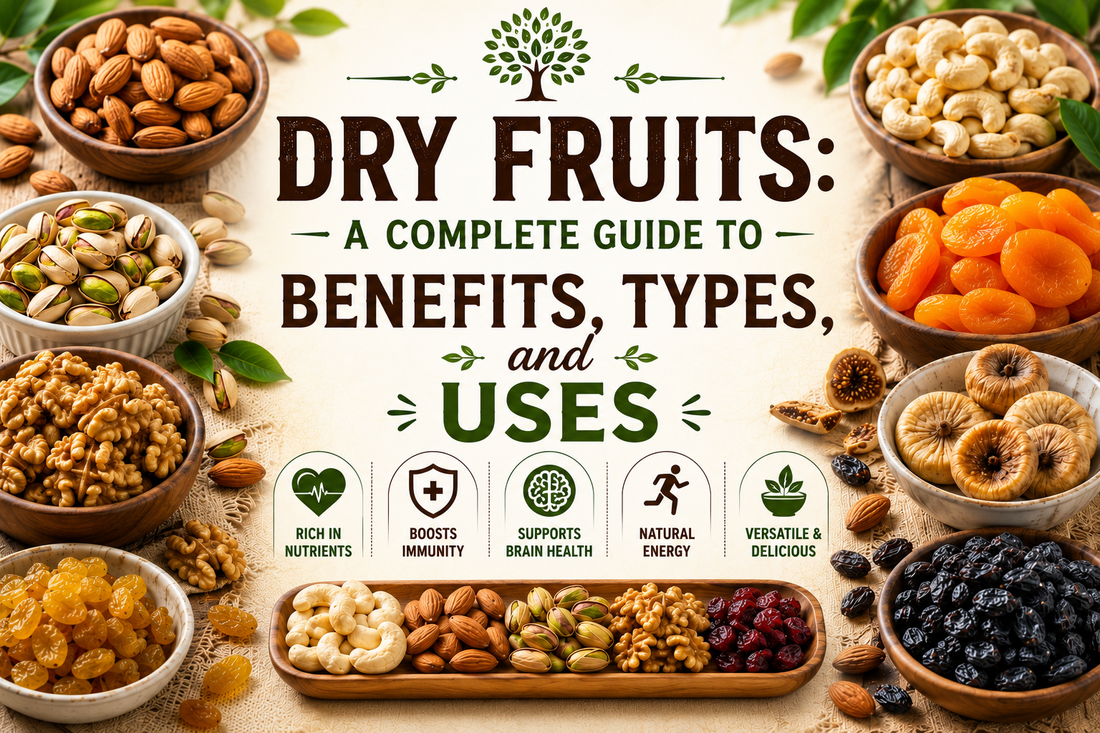 Dry Fruits: A Complete Guide to Benefits, Types and Uses