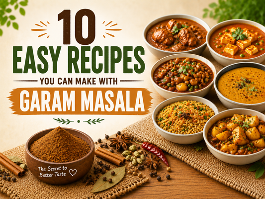 10 Easy Recipes You Can Make with Garam Masala