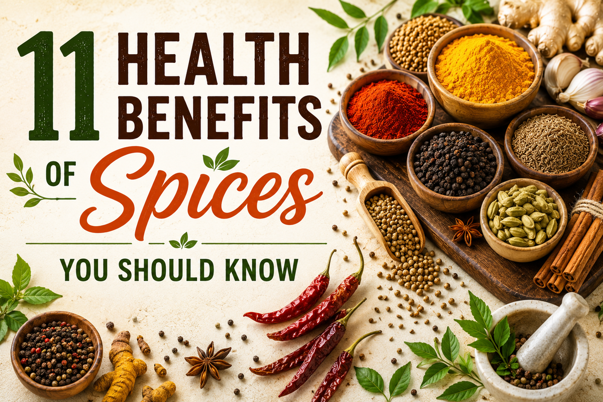 11 Health Benefits of Spices You Should Know