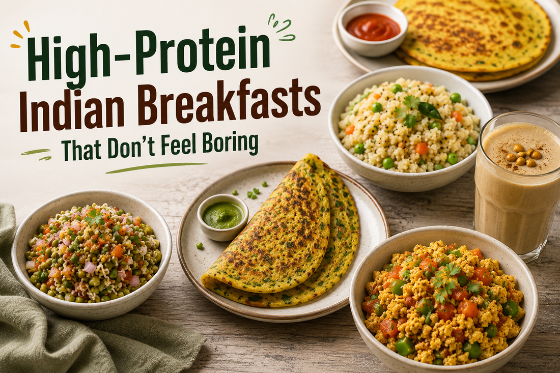 High-Protein Indian Breakfasts That Don’t Feel Boring