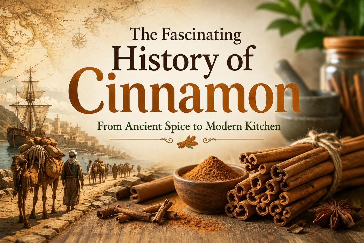 The Fascinating History of Cinnamon: From Ancient Spice to Modern Kitchen
