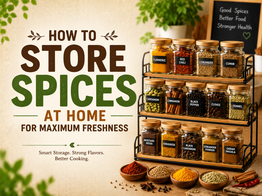 How to Store Spices at Home for Maximum Freshness