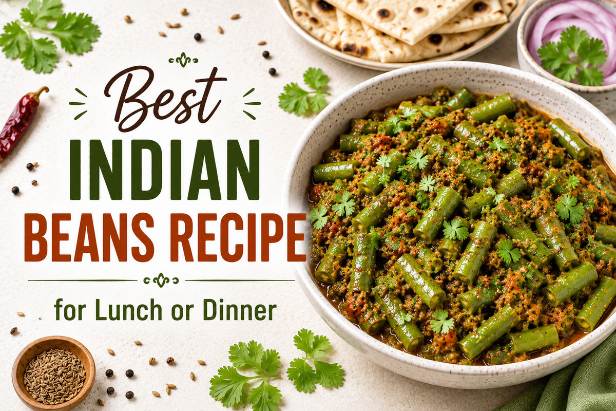 Best Indian Beans Recipe for Lunch or Dinner