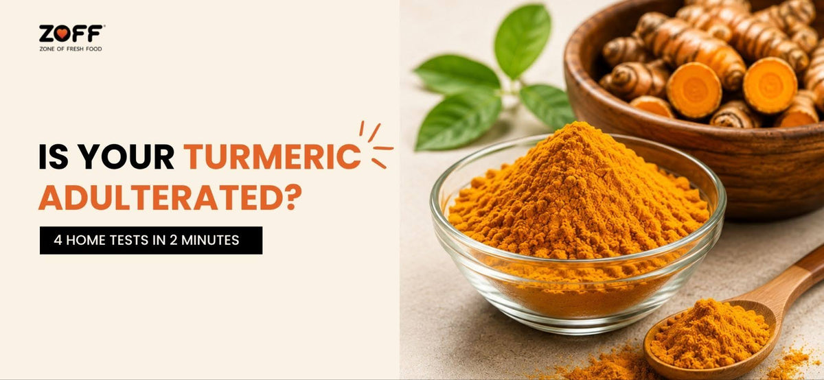 Is Your Turmeric Adulterated? 4 Home Tests in 2 Minutes