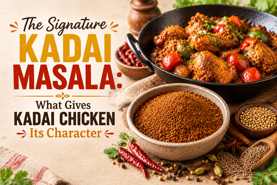 The Signature Kadai Masala: What Gives Kadai Chicken Its Character