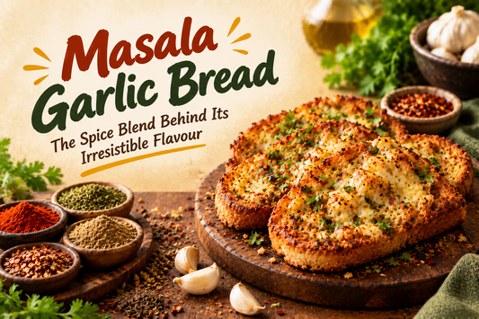Masala Garlic Bread: The Spice Blend Behind Its Irresistible Flavour