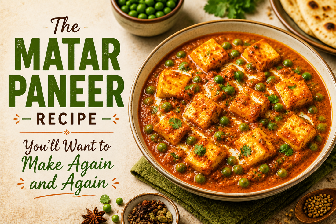The Matar Paneer Recipe You'll Want to Make Again and Again