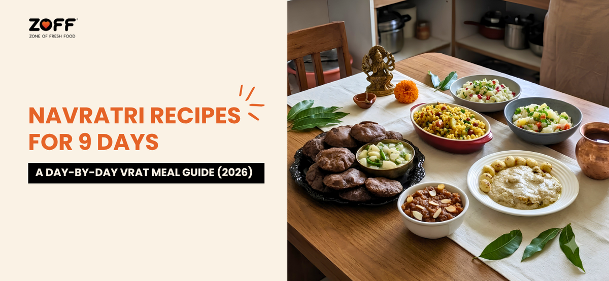 Navratri Recipes for 9 Days: A Day-by-Day Vrat Meal Guide (2026)