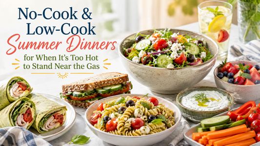 No-Cook & Low-Cook Summer Dinners for When It's Too Hot to Stand Near the Gas