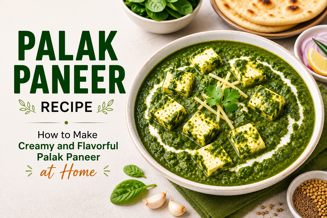 Palak Paneer Recipe: How to Make Creamy and Flavourful Palak Paneer at Home