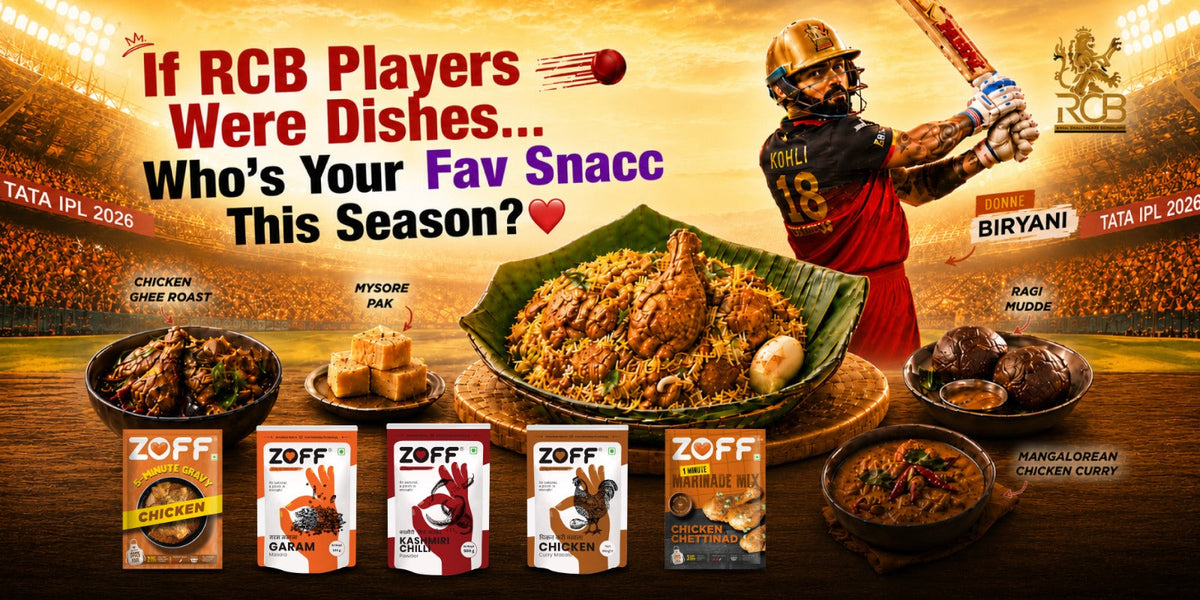 If RCB Players Were Dishes, Who's Your Fav Snacc This Season?