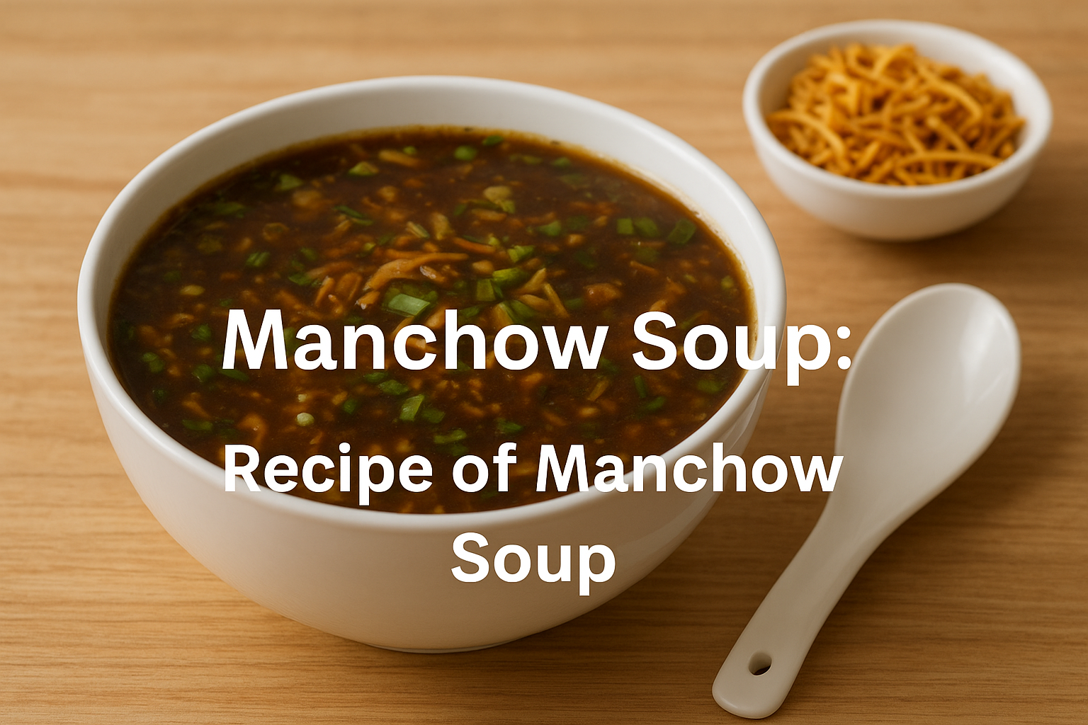 Manchow Soup: Recipe of Manchow Soup