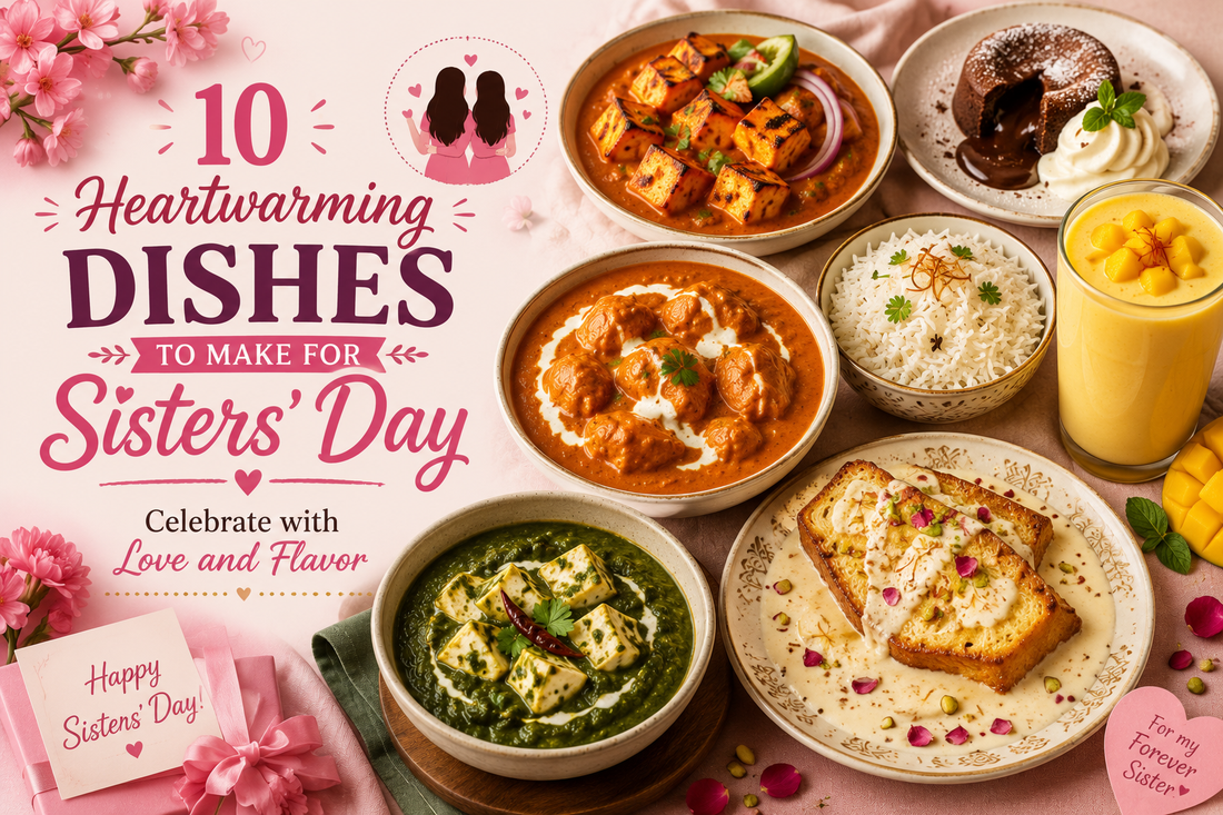 10 Heartwarming Dishes to Make for Sisters' Day: Celebrate with Love and Flavour
