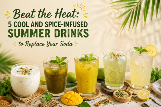 Beat the Heat: 5 Cool and Spice-Infused Summer Drinks to Replace Your Soda