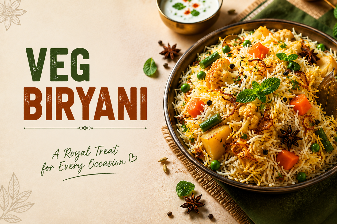 The Secret to Making Restaurant-Style Veg Biryani at Home