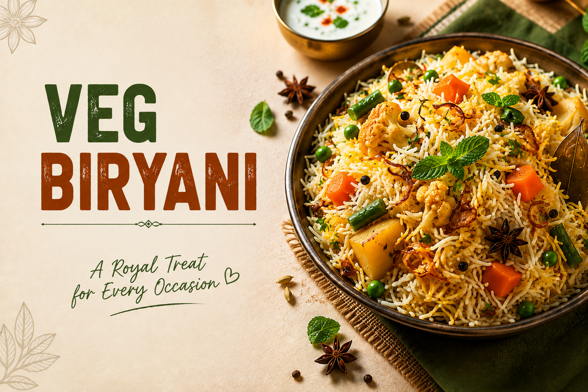 The Secret to Making Restaurant-Style Veg Biryani at Home