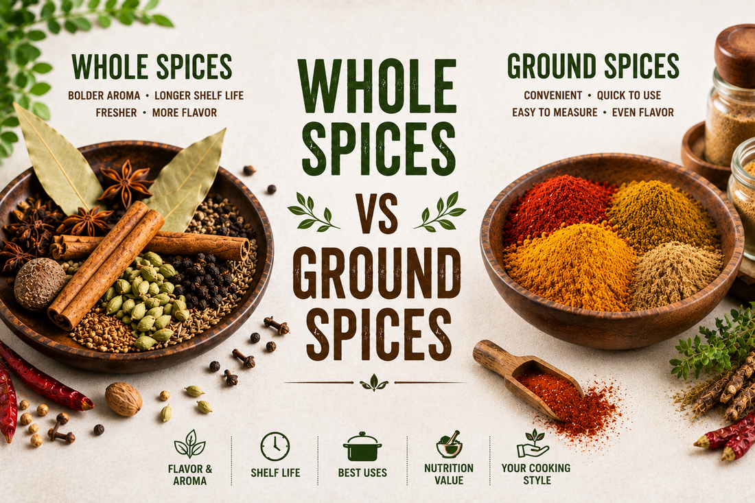 Whole Spices vs Ground Spices: Which Should You Choose