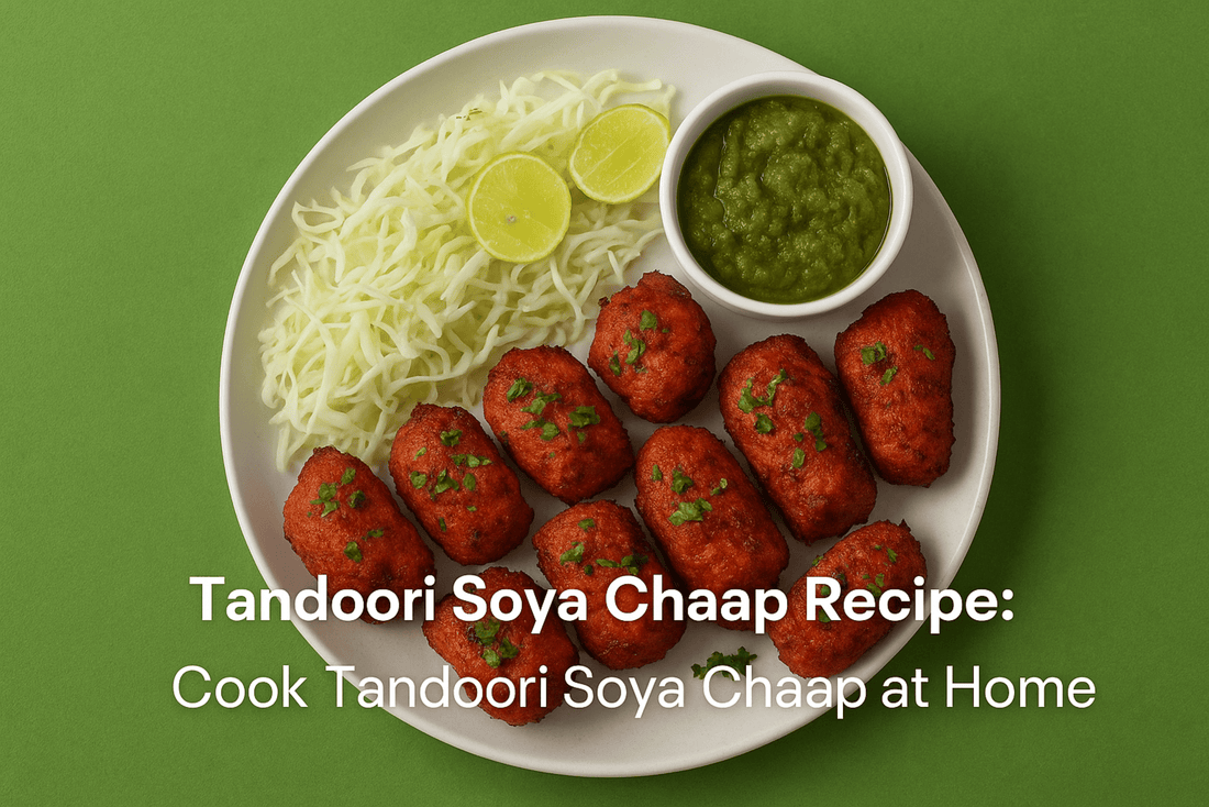 Tandoori Soya Chaap Recipe: Cook Tandoori Soya Chaap at Home
