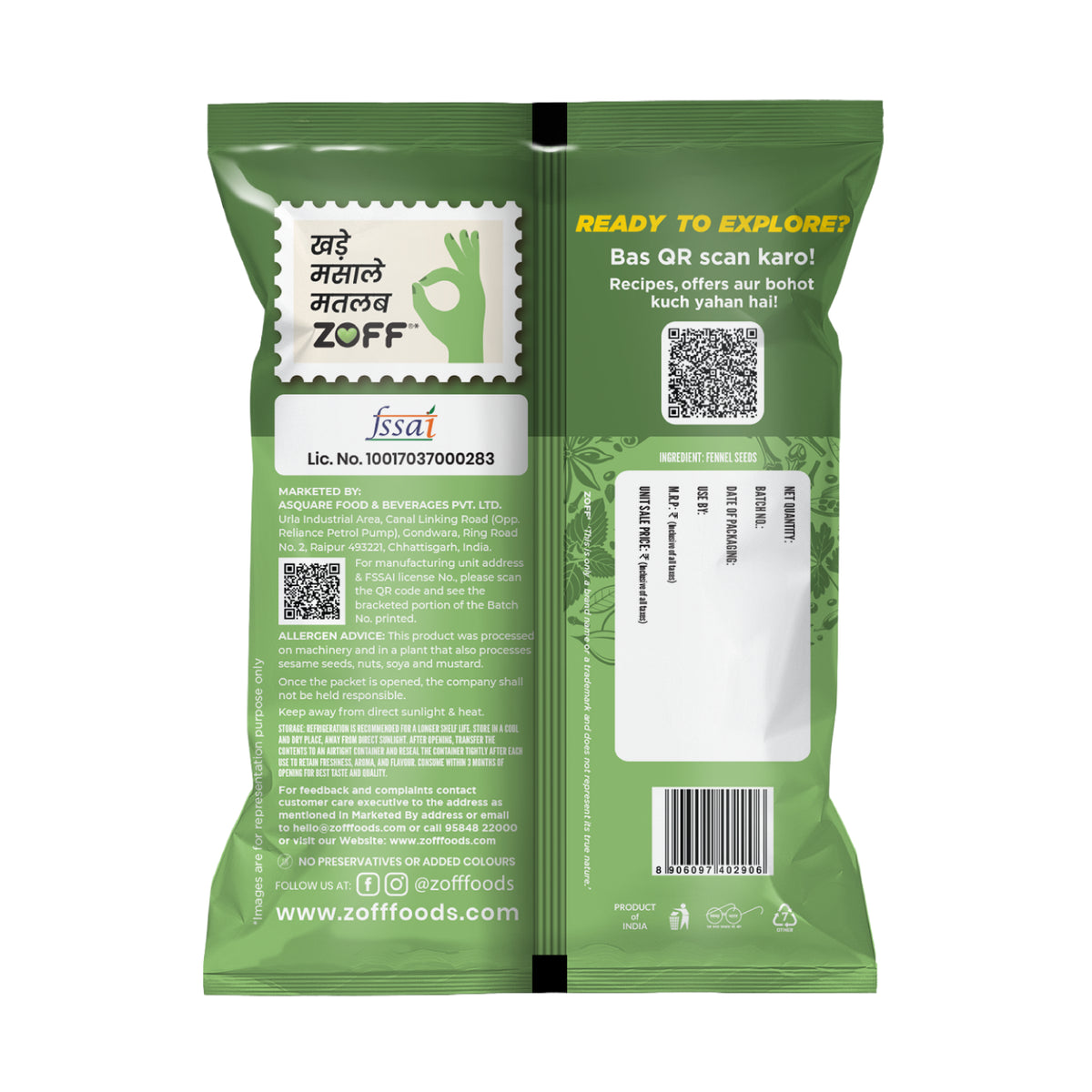 ZOFF Big Fennel Seeds 2