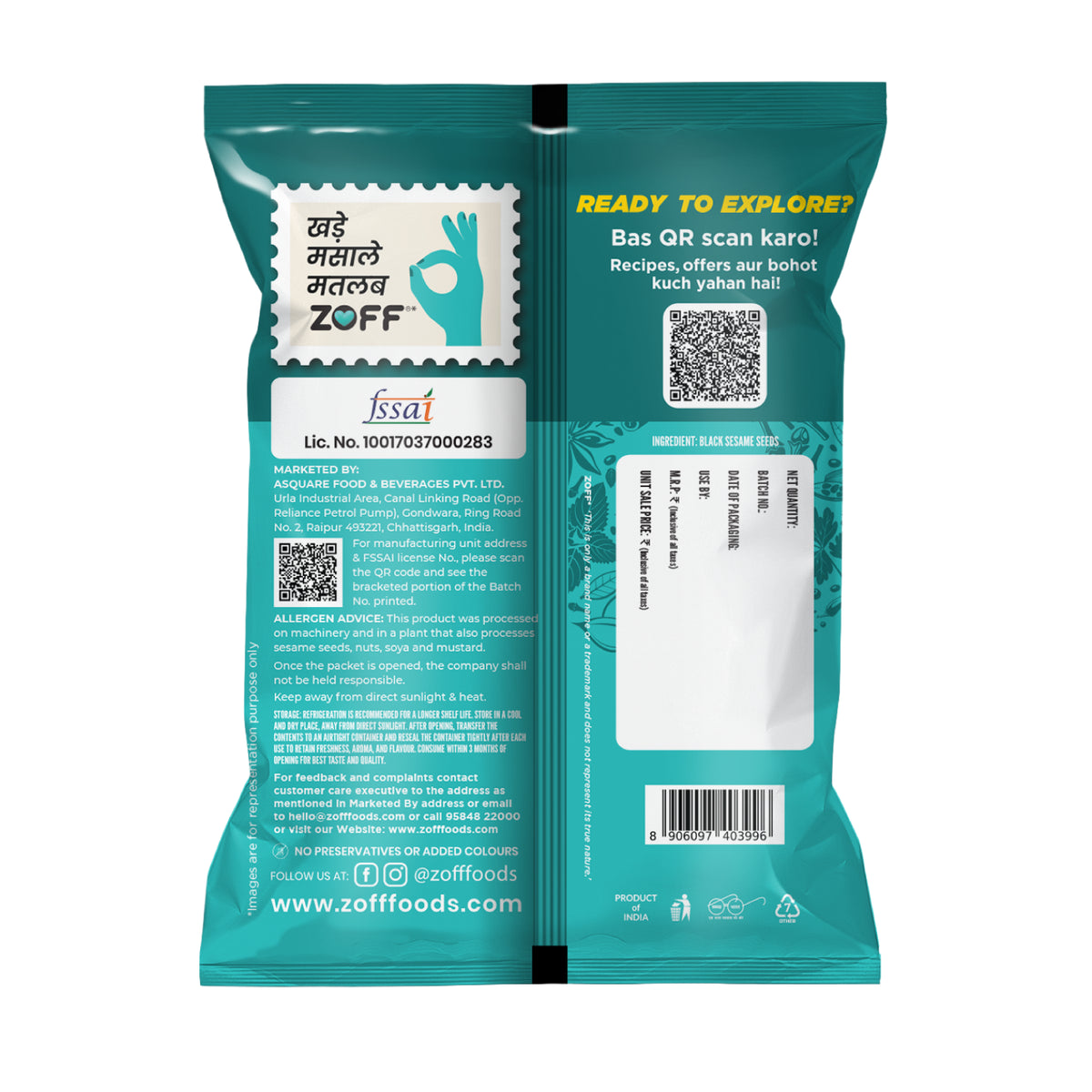 ZOFF Black Sesame Seeds 2