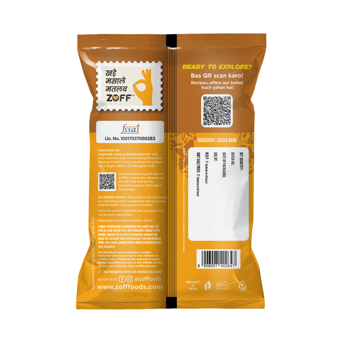 ZOFF Cassia Bark 2