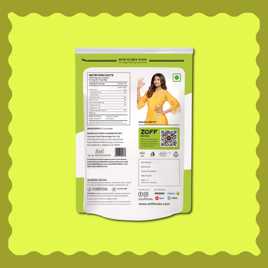 ZOFF Aromatic Coriander Powder pack