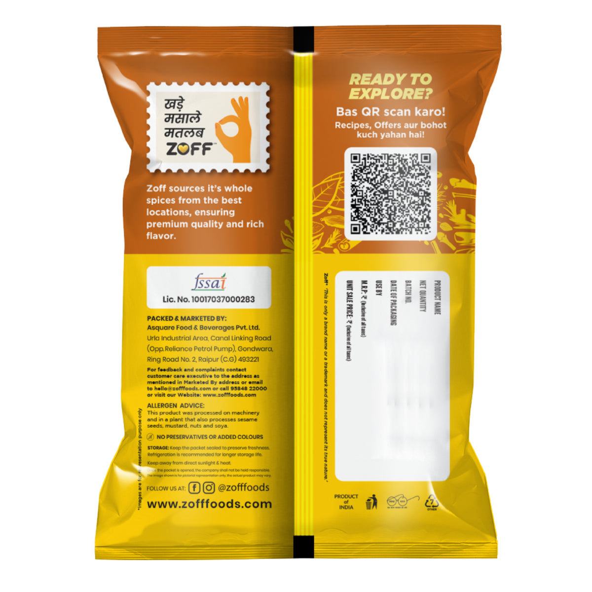 ZOFF Whole Garam Masala 2