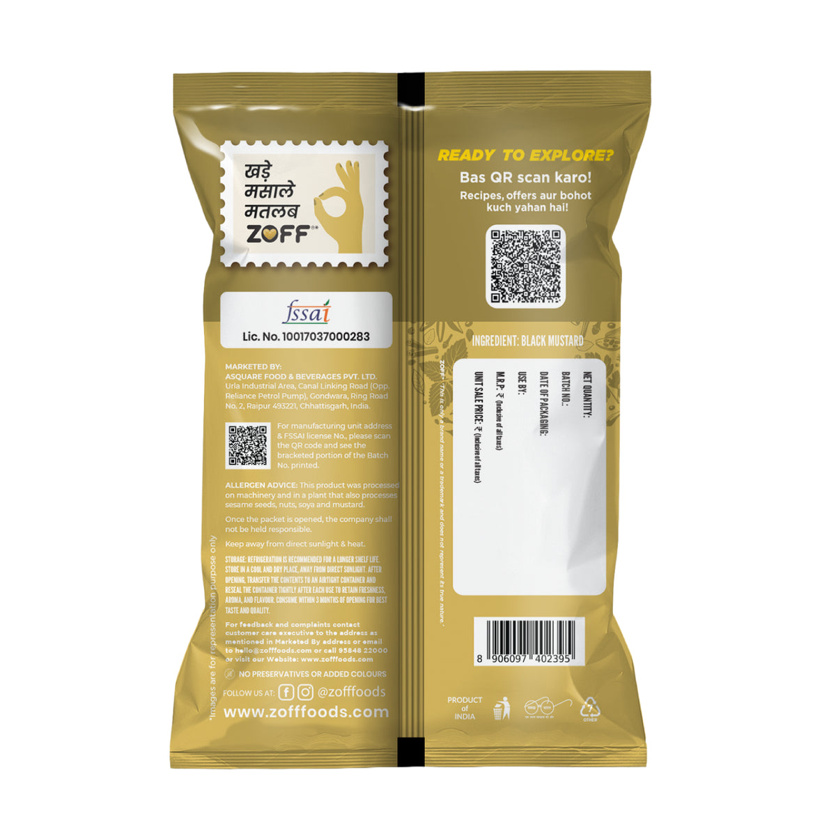 ZOFF Mustard Seeds 2