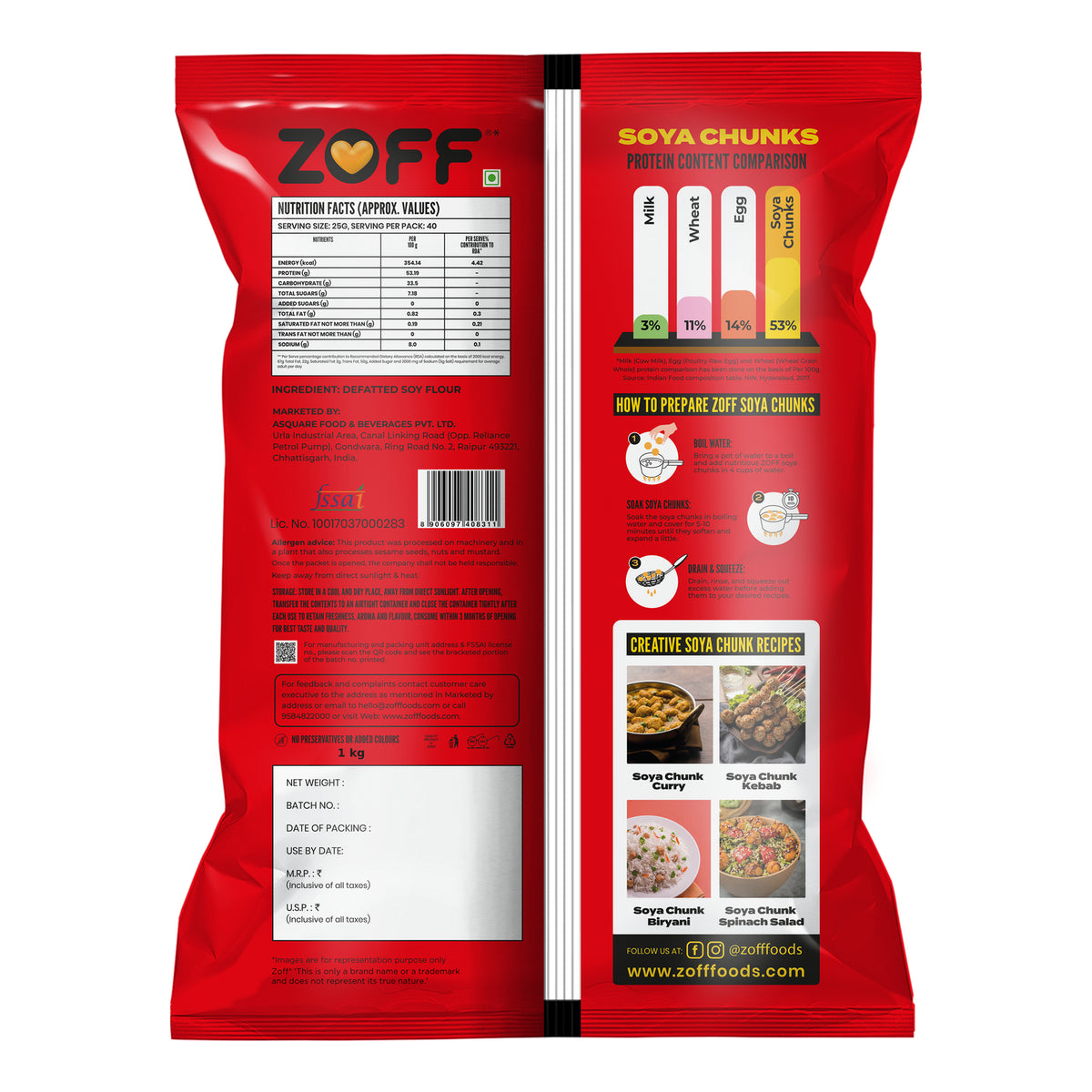 ZOFF Soya Chunks 2
