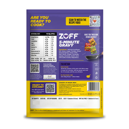 ZOFF 5 Minute Paneer Gravy 3