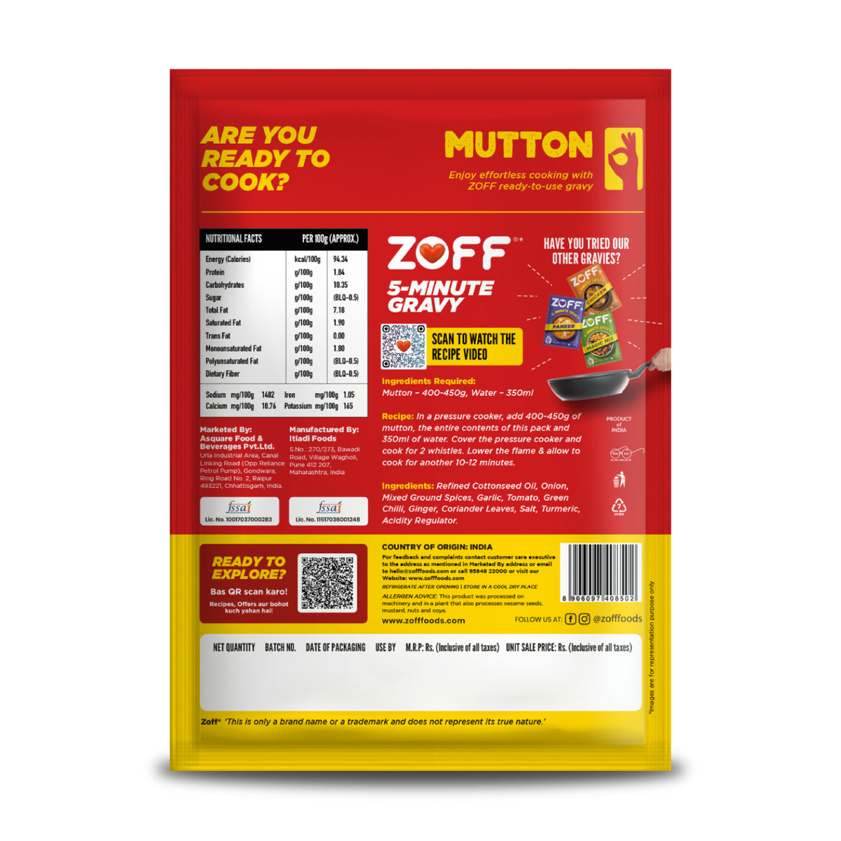 ZOFF 5 Minute Mutton Gravy 3