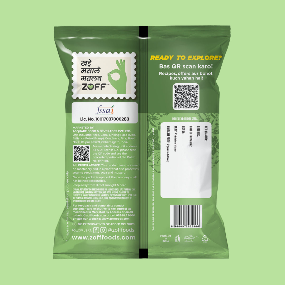 ZOFF Big Fennel Seeds 4