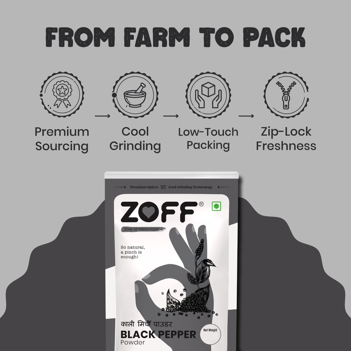 ZOFF Black Pepper Powder 5
