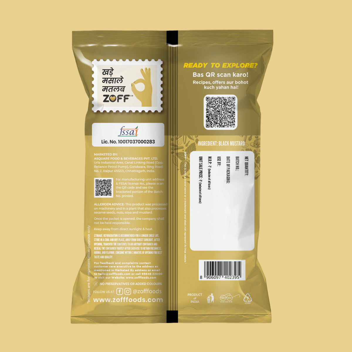 ZOFF Mustard Seeds 4
