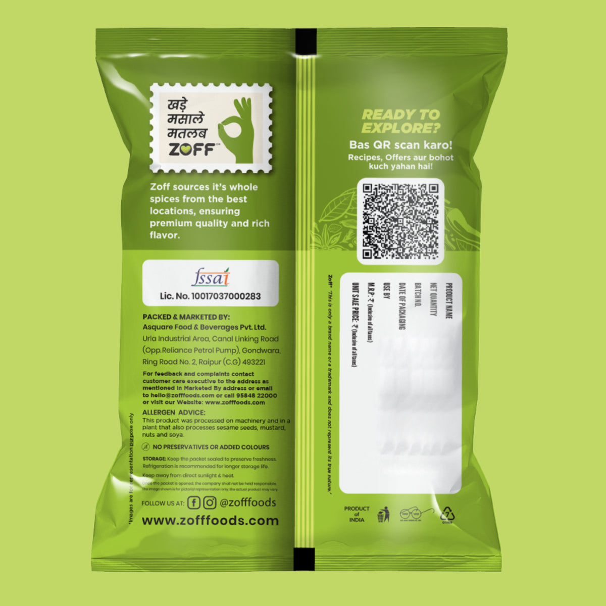 ZOFF White Sesame Seeds 4