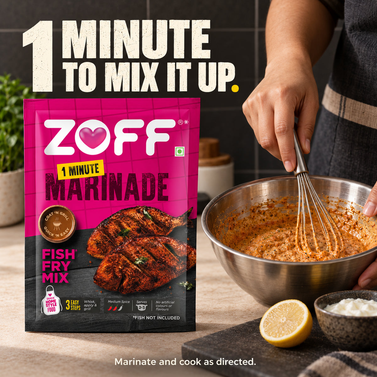 ZOFF Fish Fry Marinade Mix 5