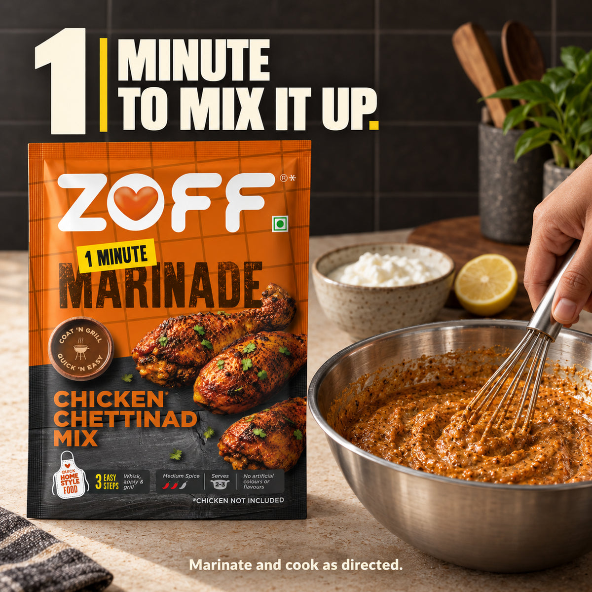 ZOFF Chicken Chettinad Marinade Mix 5