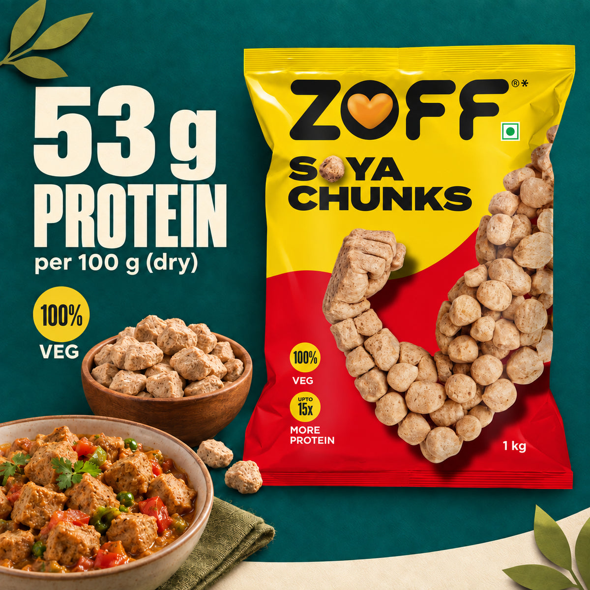 ZOFF Soya Chunks 5