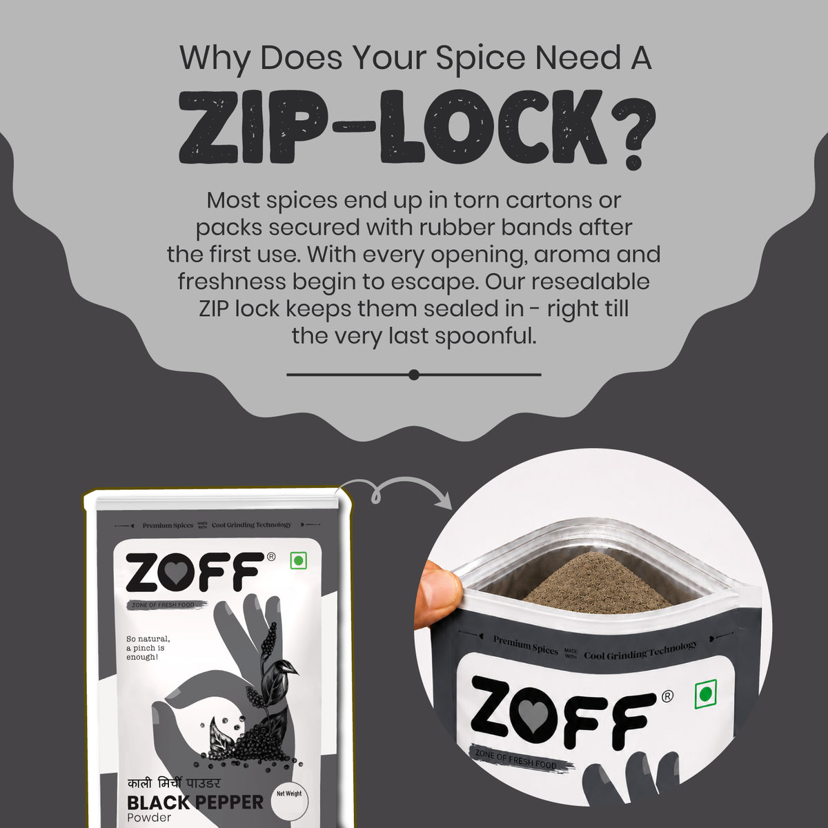 ZOFF Black Pepper Powder 7