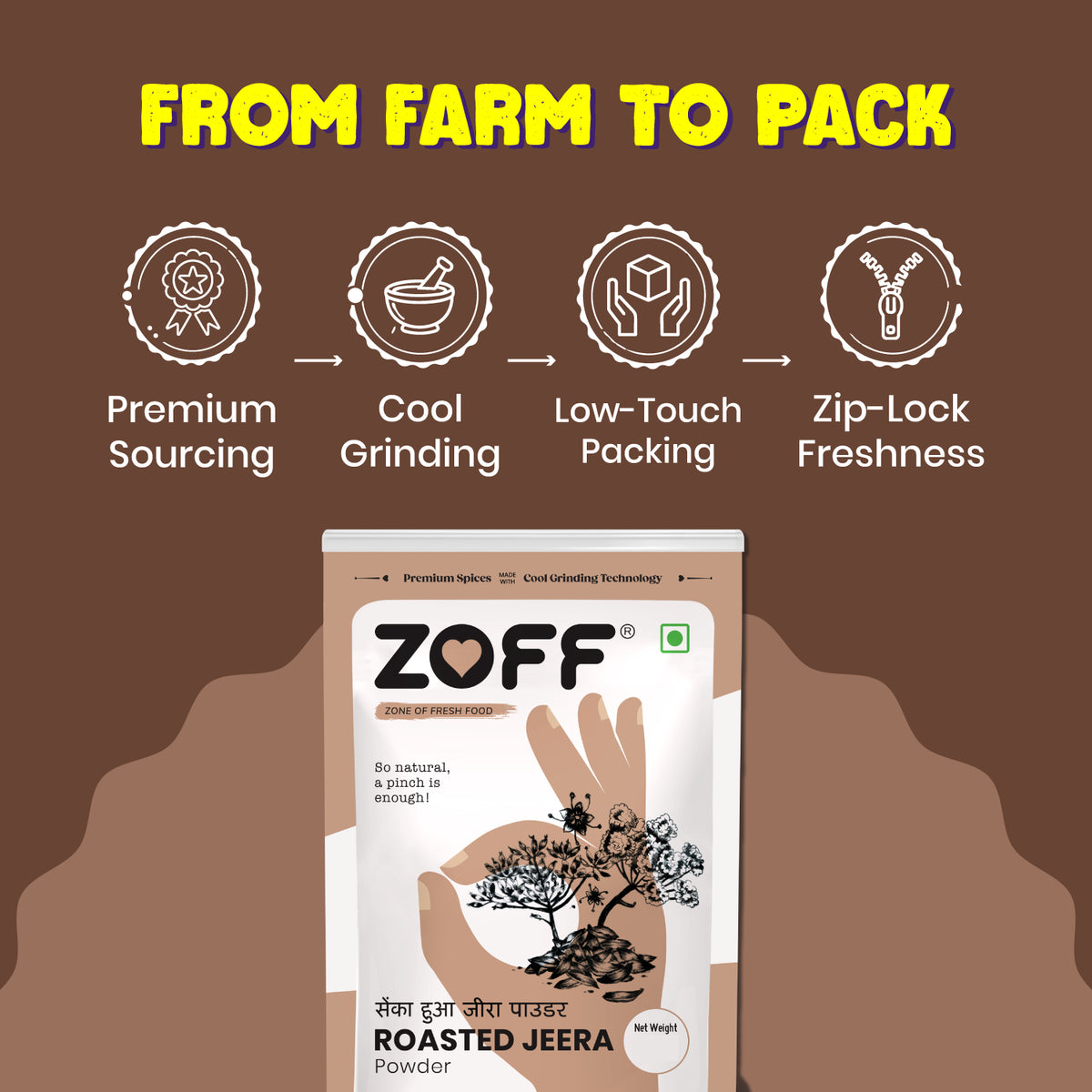 ZOFF Roasted Jeera Powder 6
